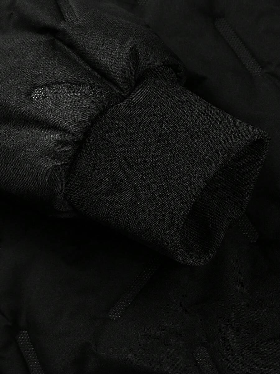 Manfinity Homme Men's Solid Color Casual Hooded Long Sleeve Fleece Jacket Winter Jacket Men Winter Jacket Cold Weather Clothes Men Mens Outerwear