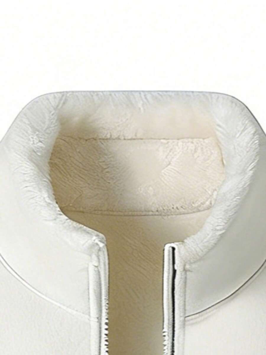 Men's Polar Fleece Outdoor Jacket, Lightweight Soft Winter Thermal Coat, Windproof Zip Up Outerwear With Pockets For Cold Weather Activities, Warm & Functional Design For Daily Wear The Perfect Birthday Gift For Your Husband Or Boyfriend.