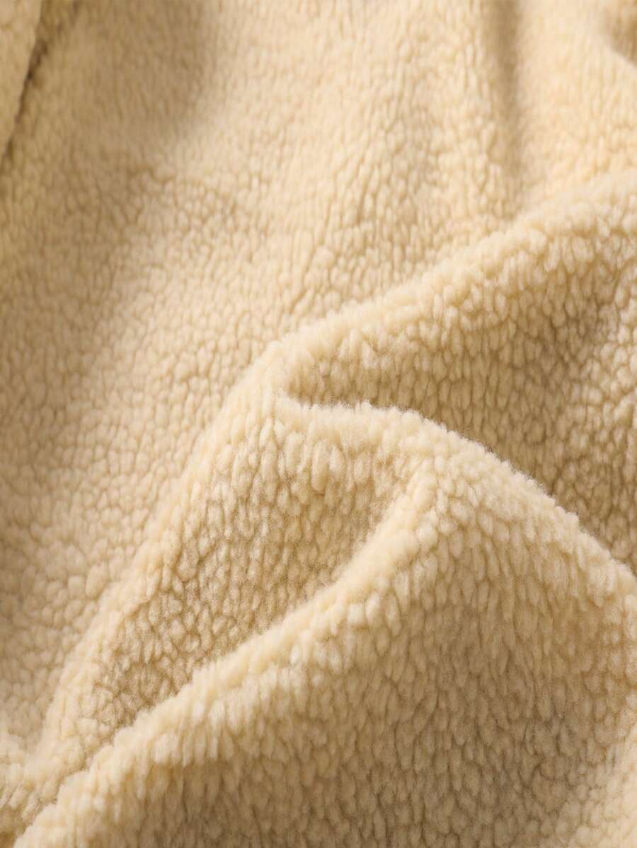 Men's Flannel Thickened Cotton Wool Jacket - 2025 New Style - Corduroy Winter Men's Down Jacket