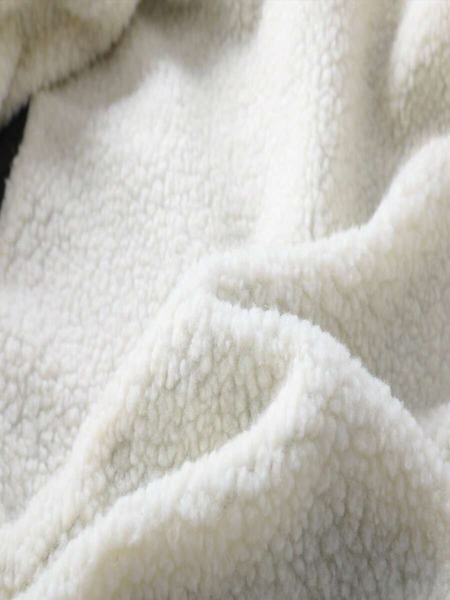 Men's Flannel Thickened Cotton Wool Jacket - 2025 New Style - Corduroy Winter Men's Down Jacket