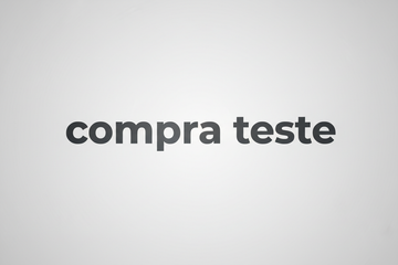 Cria uma img com fundo neutro escrito compra teste